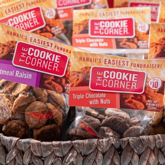 THE COOKIE CORNER Tin クッキー Original Size – Cookie Corner Hawaii